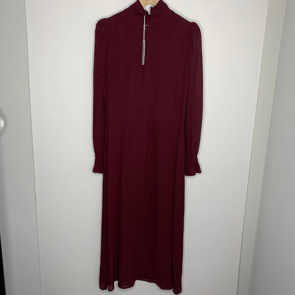 Reformation Burgundy Midi Dress - Picture 16 of 16